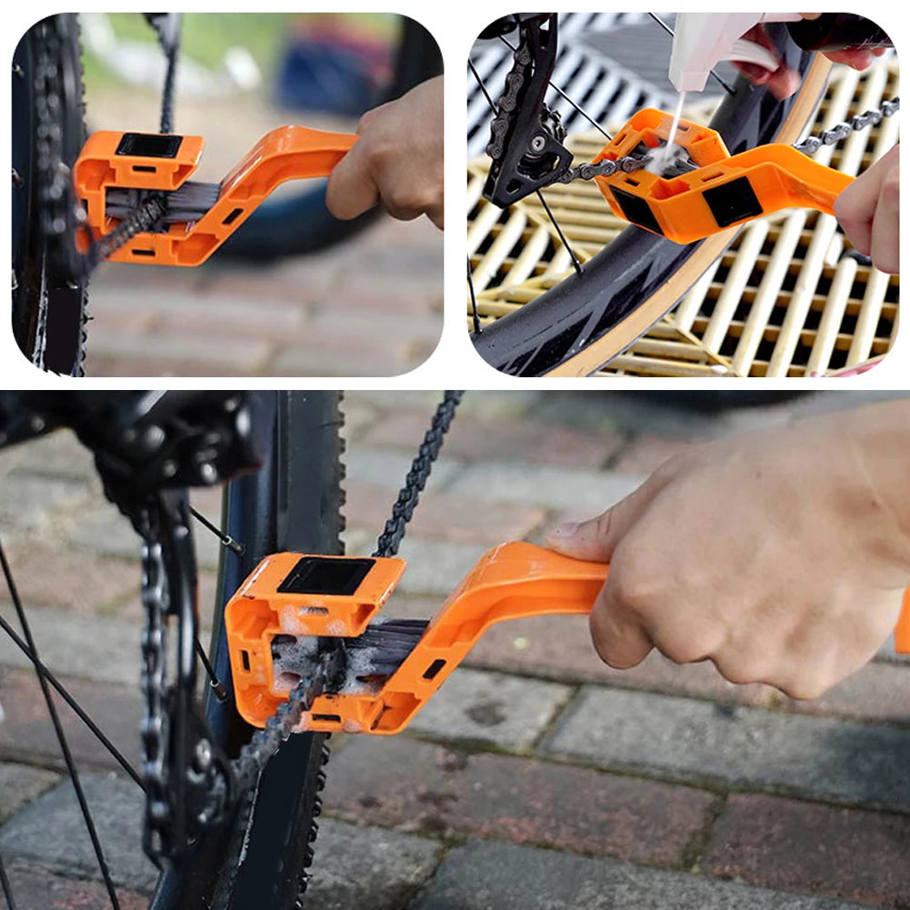 Motorcycle and Bicycle Chain Cleaning