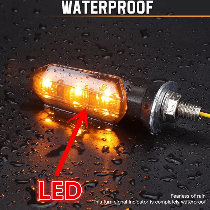 LED Turn Signal Bulbs – 8mm Mini Flashing Motorcycle Indicator Lights