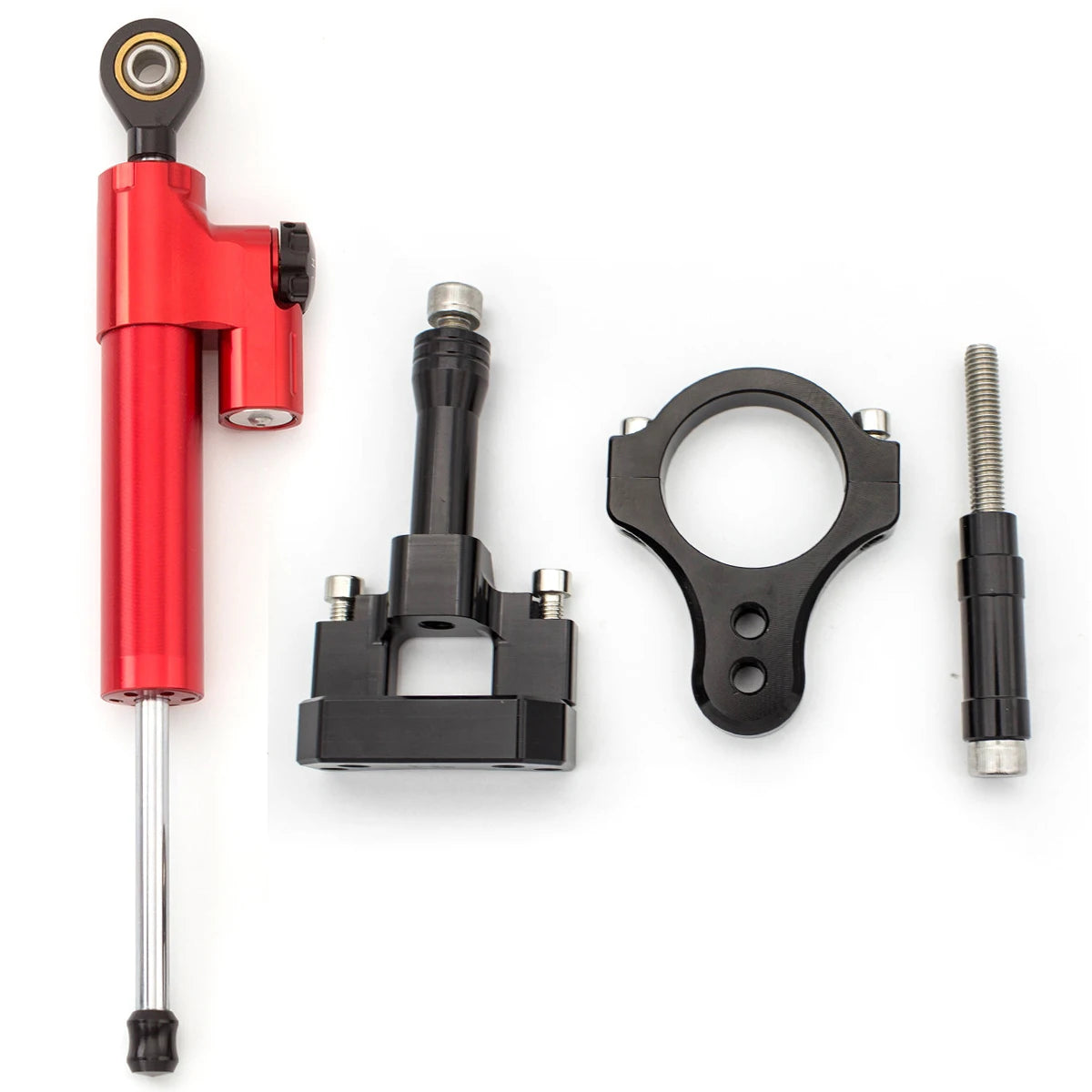 Carbon Steering Damper Stabilizer Motorcycle For Yamaha YZF R3 R25 MT25 YZFR3 Directional Dampers Mount Bracket Support Kit