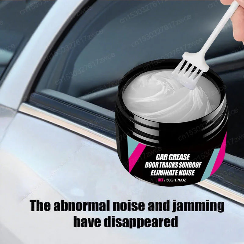 White Multipurpose Grease Lubricant – Car Door Hinge Sunroof Track Gear Bearing – Anti-Noise Anti-Rust Anti-Wear – 50g / 100g / 200g – $15