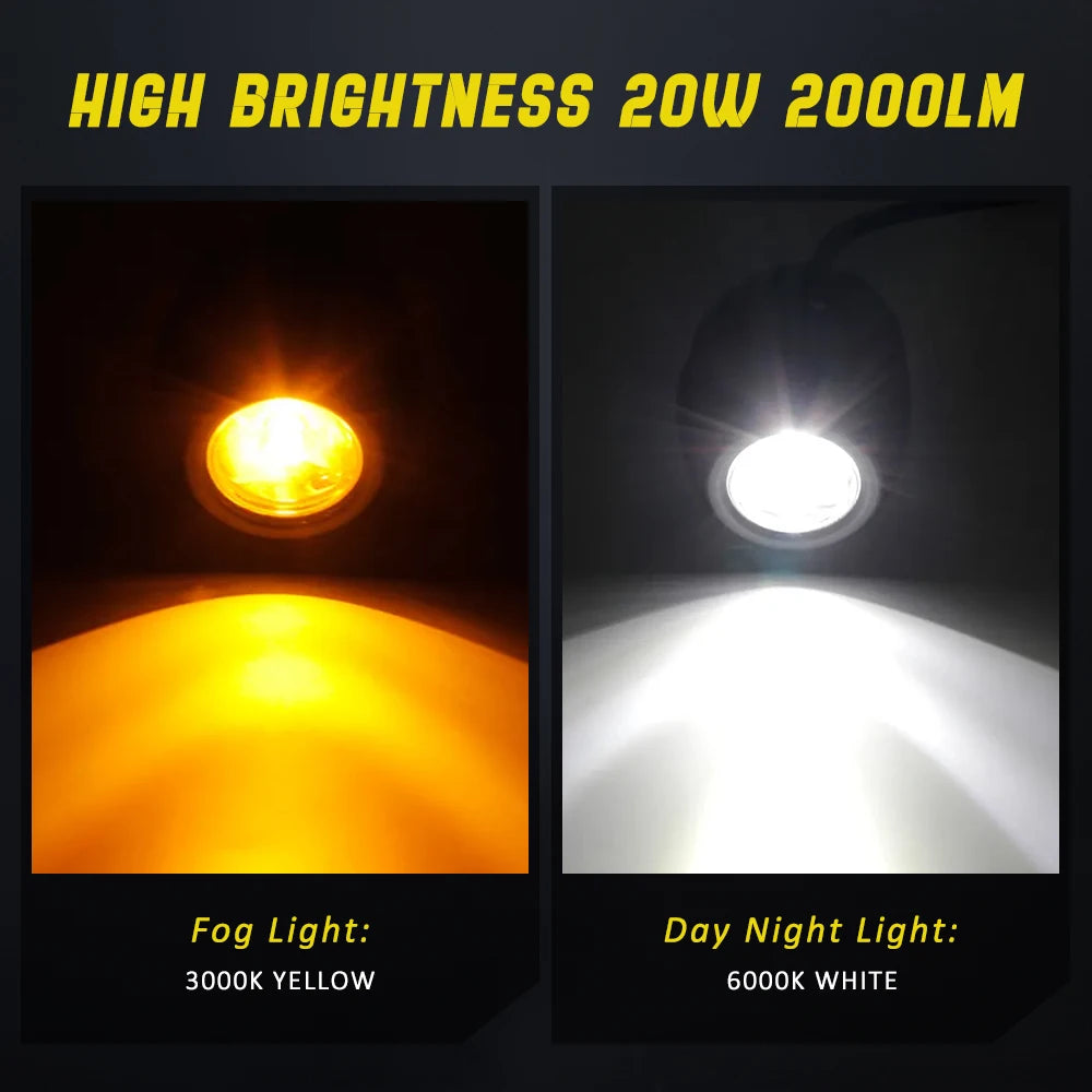 20W LED Fog Headlight