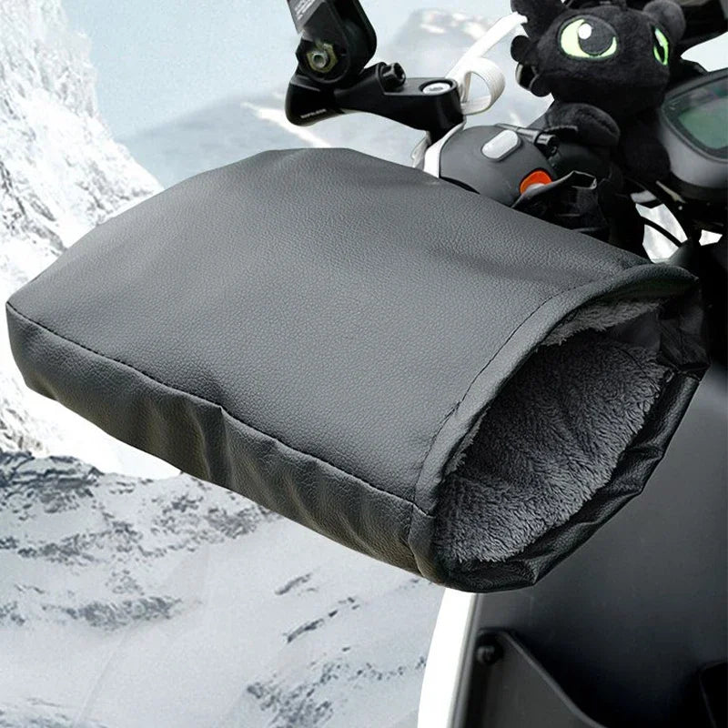 CORNING Handlebar Muffs PU Winter Black