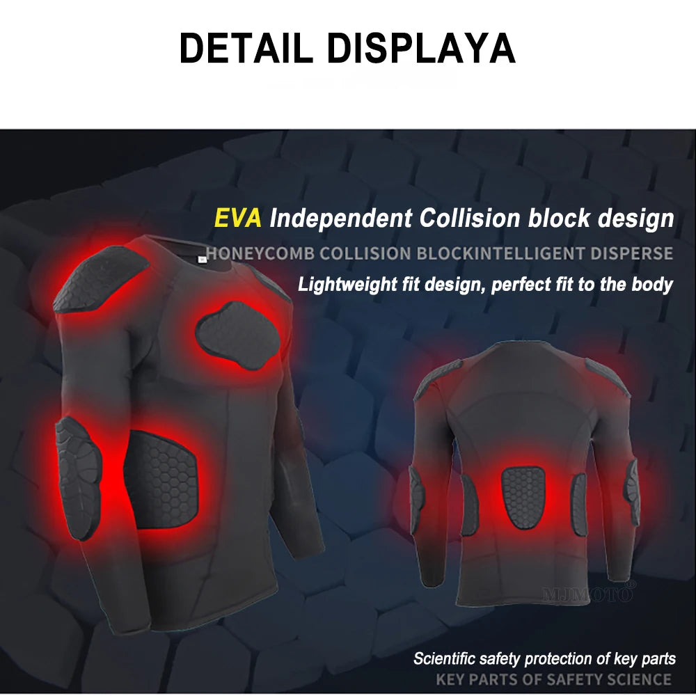 Motorcycle Armor Base Layer for Racing Protection