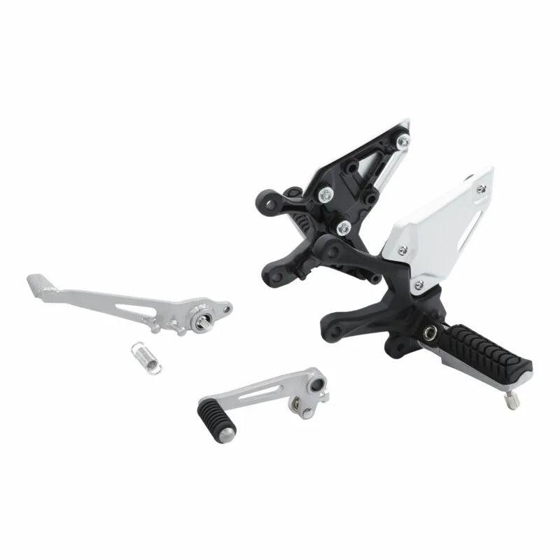 Motorcycle Front Rider Footpeg Pegs Pedal Bracket For Kawasaki Z900 2017-2024 2018 2019 2020