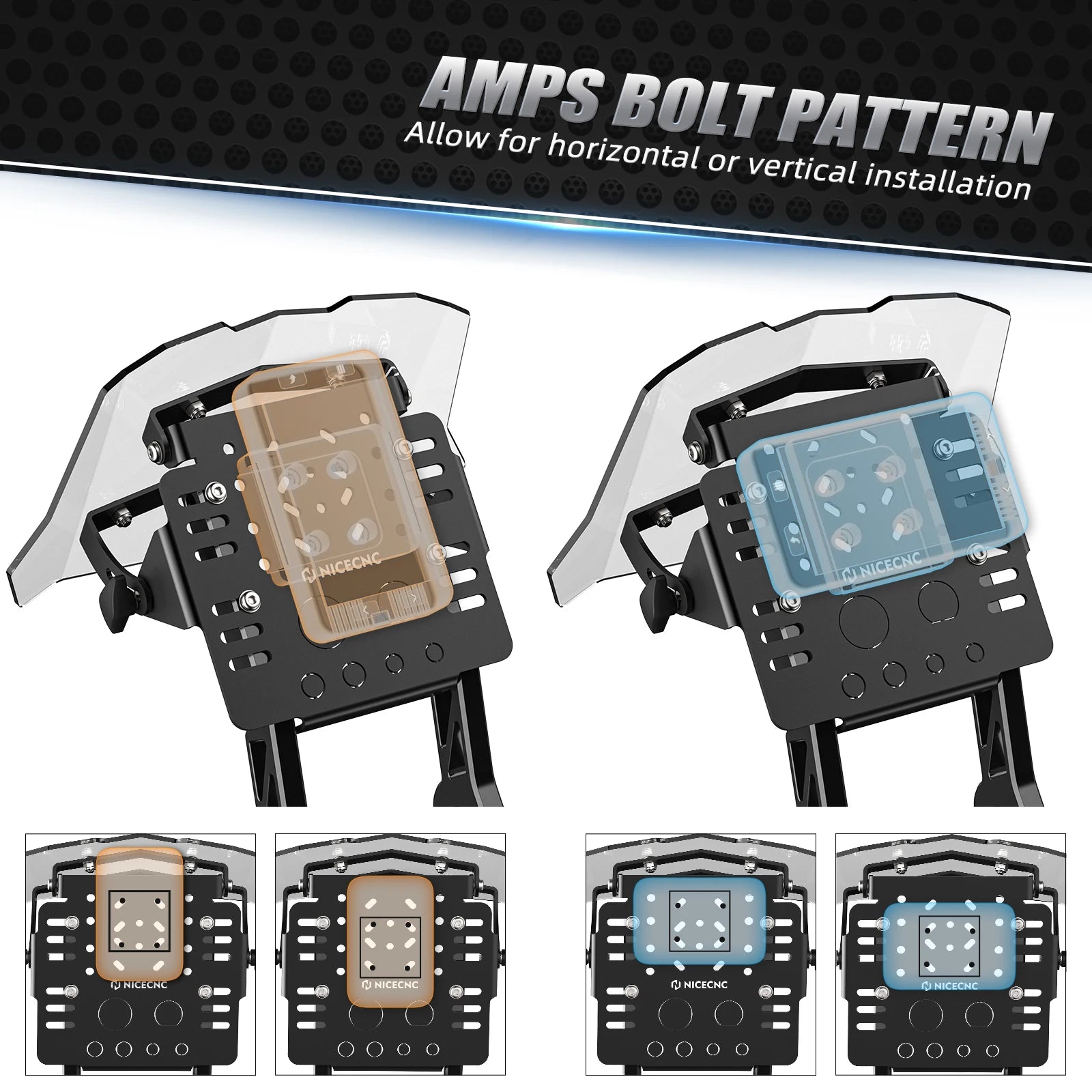 GPS Mount Bracket – Mini Fairing Kit for Honda CRF300L, XR650L & CRF