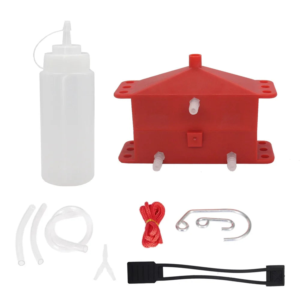 Motorcycle chain cleaning machine kit Brush Gear Cleaner Tool For Motorbike Chains Lube Device Lubricating Accessory