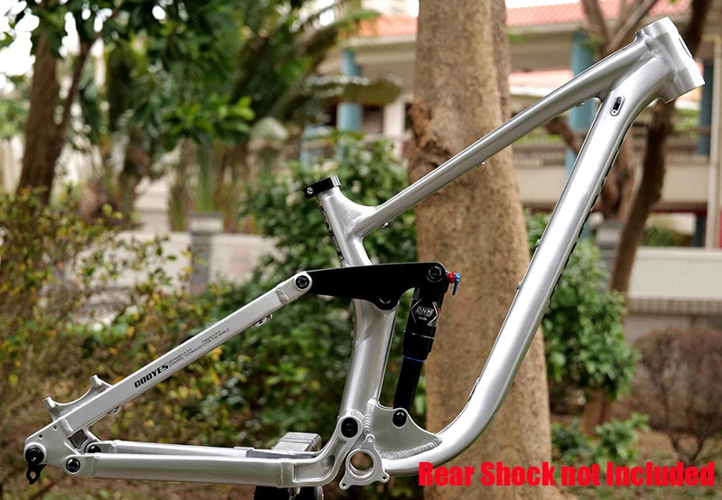 Bicycle Full Suspension Frame Soft Tail Trunnion MTB  Enduro  DH XC AM Mountain Frame  29/27.5ER Boost12*148mm Inner Cable DPD