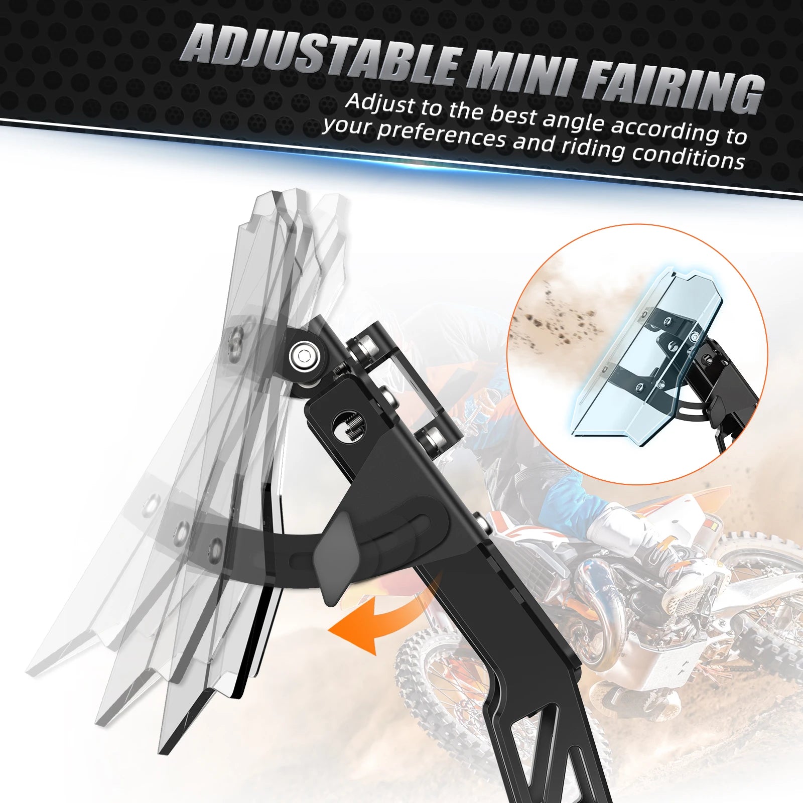 GPS Mount Bracket – Mini Fairing Kit for Honda, Suzuki & Yamaha
