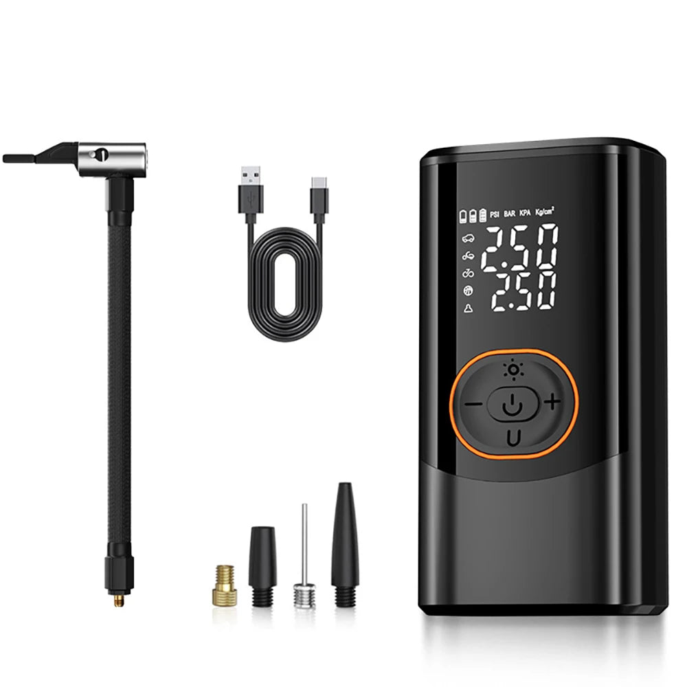 Portable Air Compressor – Mini Digital Tire Inflator