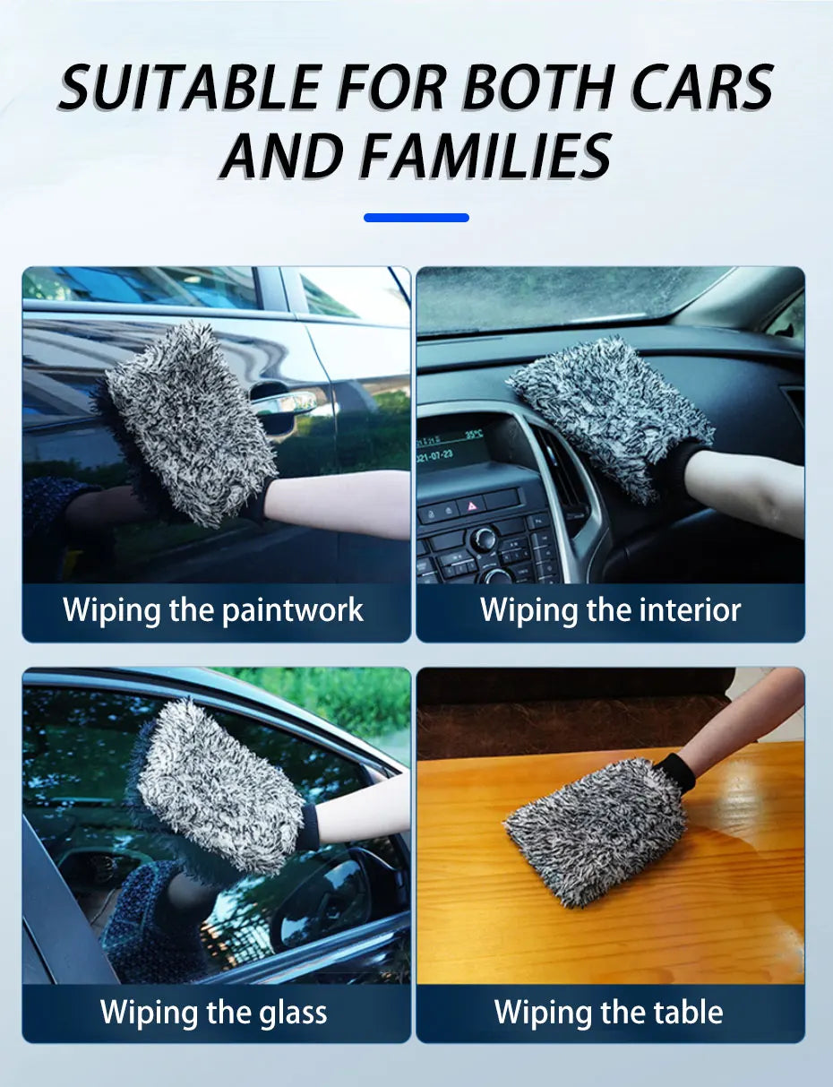 Microfiber Wheel Detailing Brush Bike