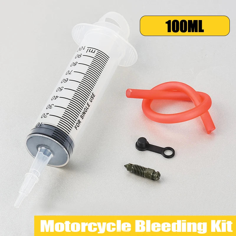 Motorcycle Brake Bleeding Syringe Kit