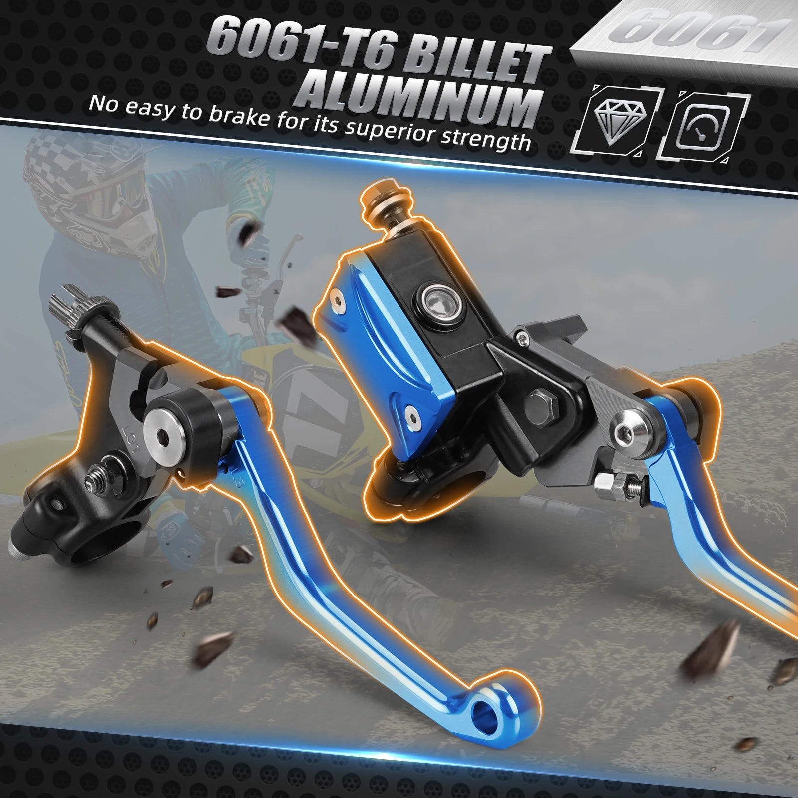 NICECNC Brake Clutch Lever Kit 7/8 Univ