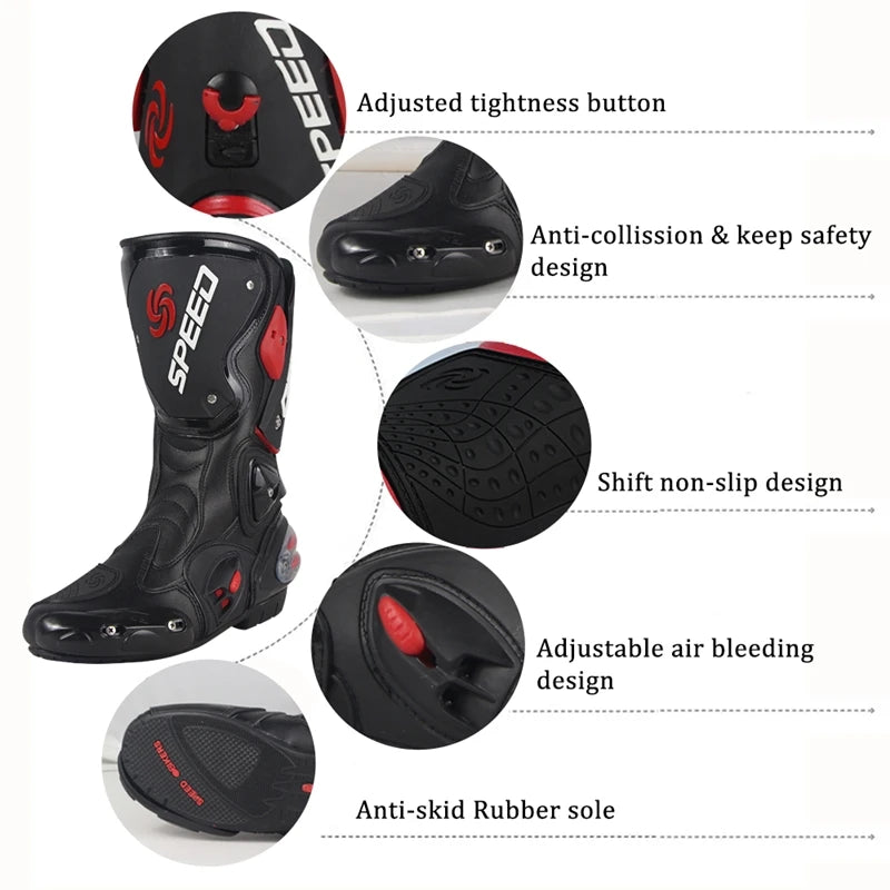 Biker Racing Boots