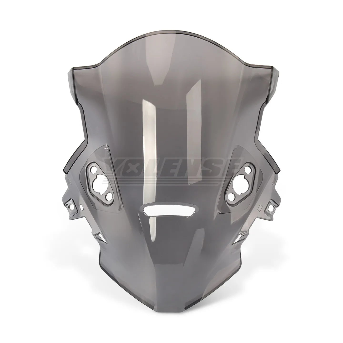 Fit for CFMOTO 675SR 675SR-R 675 SR SRR Motorcycle Accessories Windscreen Wind Deflectors Double Bubble Windshield Screen – YOLENSE ABS Plastic With YLS / NO LOGO Black Gray Light Gray