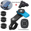 QUAD LOCK Anti-Vibration Motorcycle Phone Mount – Universal Shock-Absorbing Handlebar Holder for Bikes & Scooters