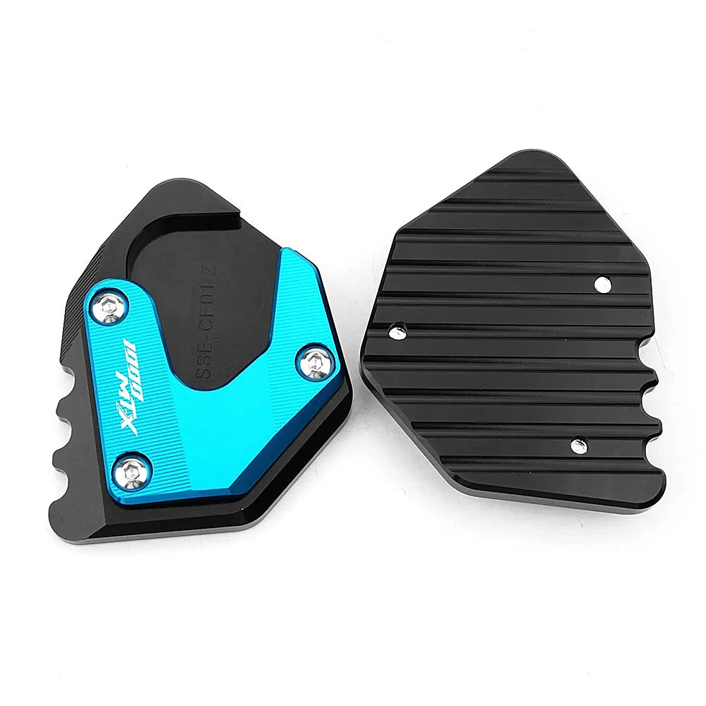 For CFMOTO 800MT CF 800 MT-X 1000 1000MTX 1000 MTX 2025 2026 Motorcycle Accessories Foot Kickstand Pad Side Stand Extender Plate – ZEXDDI Aluminum Gold Red Blue Sky Blue Grey Black