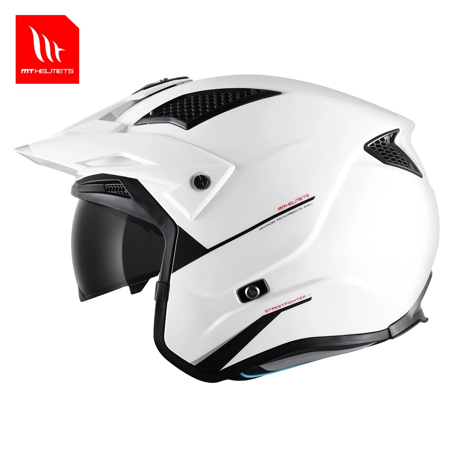 Modular Helmets – MT Streetfighter SV Full Face Motorcycle Helmet, ABS Shell, All-Season