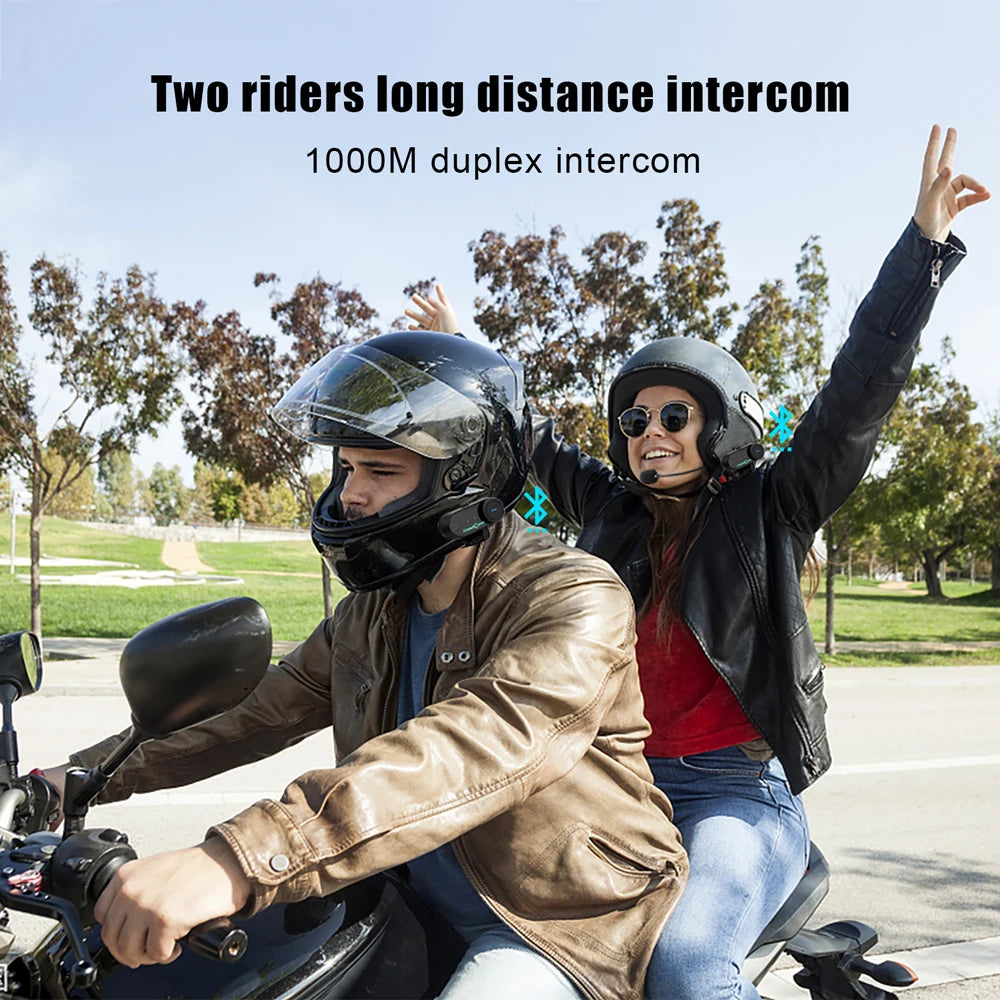 FREEDCONN T-COM VB Motorcycle Bluetooth Intercom – 6-Rider Group