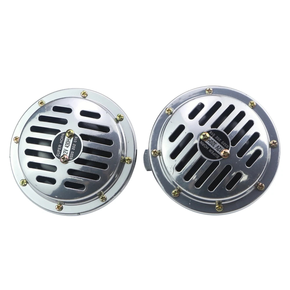 Motorcycle Horn – 12V Super Loud High & Low Tone Waterproof Horn