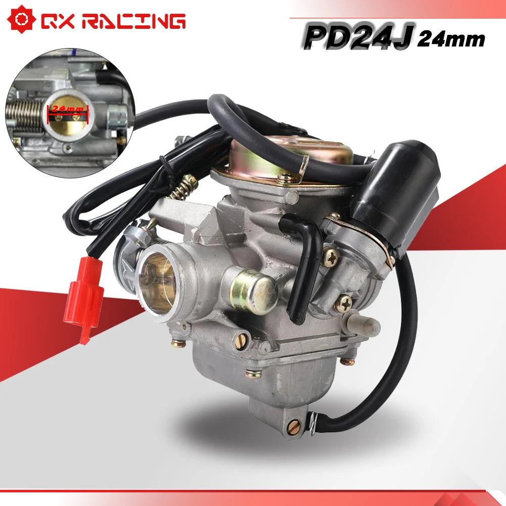 PD24J Carburetor GY6 125cc 150cc ATV