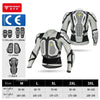 Motorcycle Jacket Men Women Riding Protective Gear