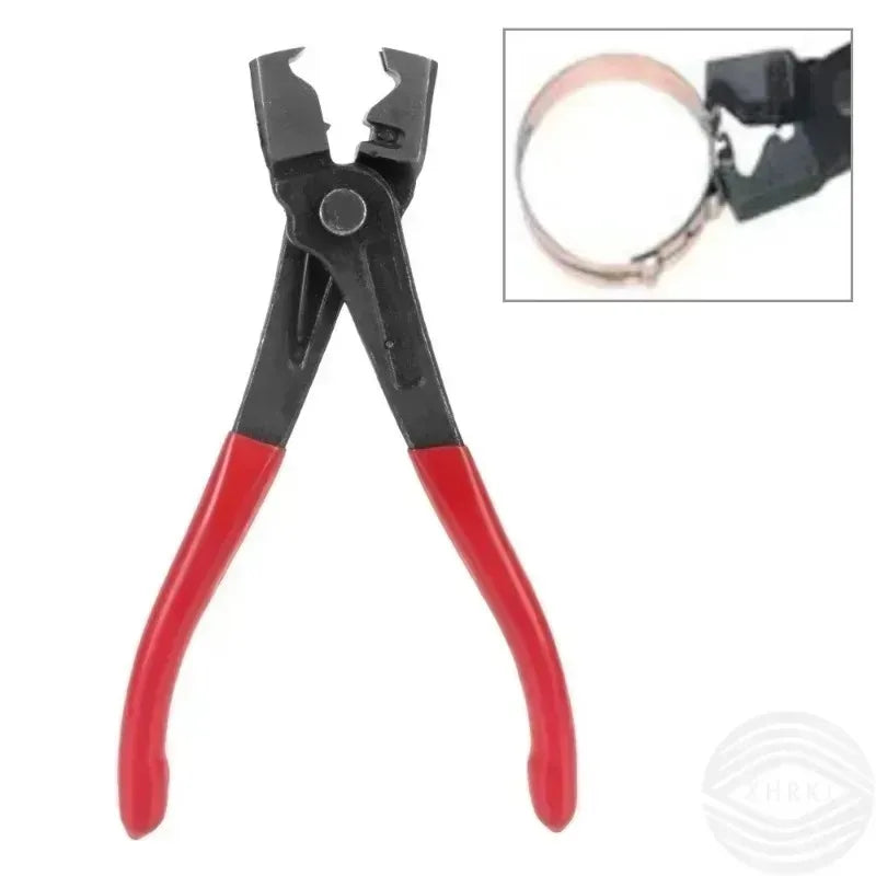 Car Oil Hose Crimping and Pinch Pliers – Brake Line Tools – Fuel Line Water Pipe Brake Line and Radiator Hose Clamp Tool for Car and Motorcycle – Red – $16