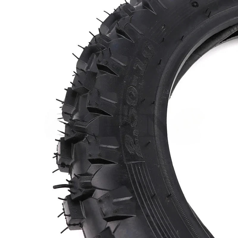 Dirt Bike Tires – 2.50-10 Front & Rear Tire with Inner Tube
