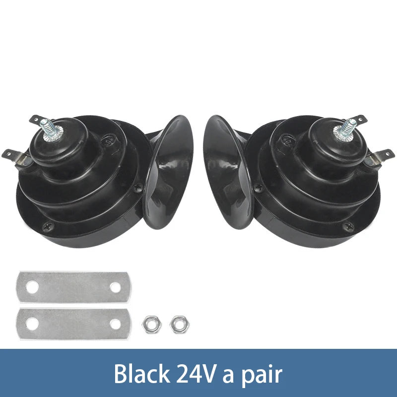 Motorcycle Horn – 12V 300dB High-Frequency Waterproof Snail Horn