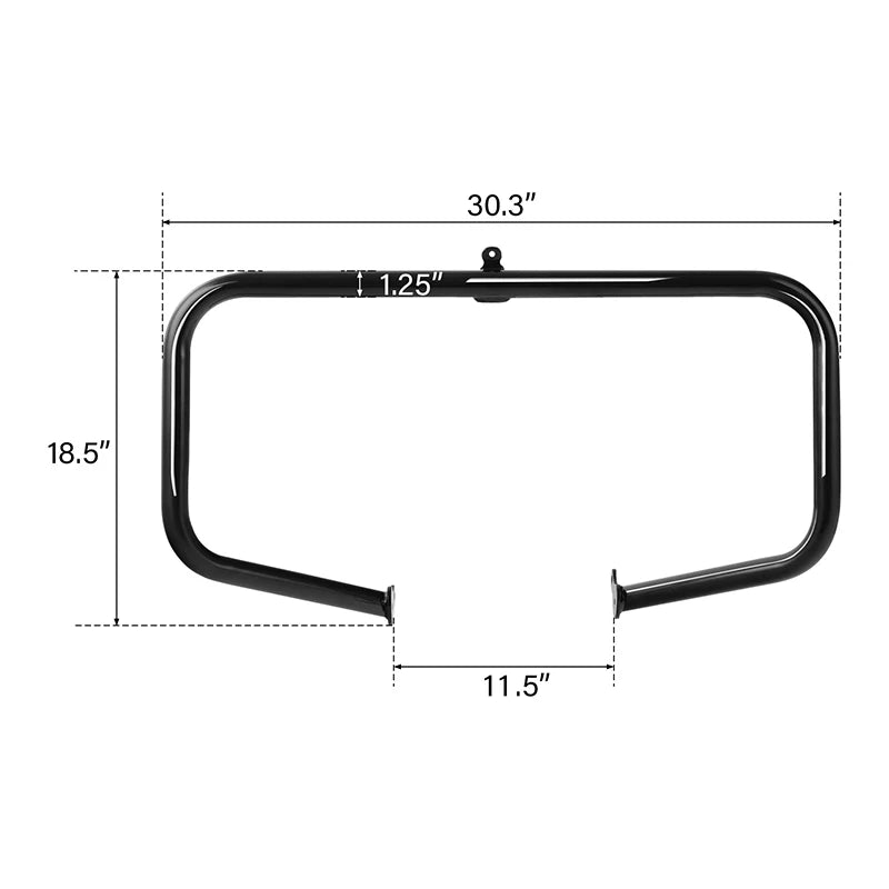 Motorcycle 1-1/4" 32mm Engine Highway Crash Guard Bar For Harley Touring Road King Street Glide Electra Glide Ultra 2009-2024 19