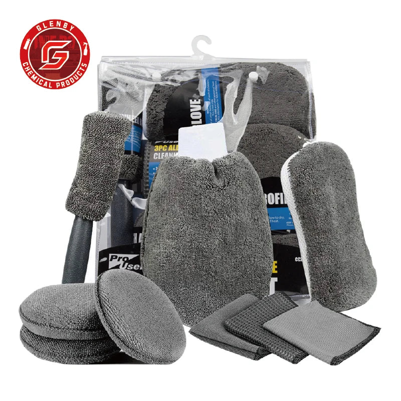 9-Piece Car and Motorcycle Cleaning Kit - T-62