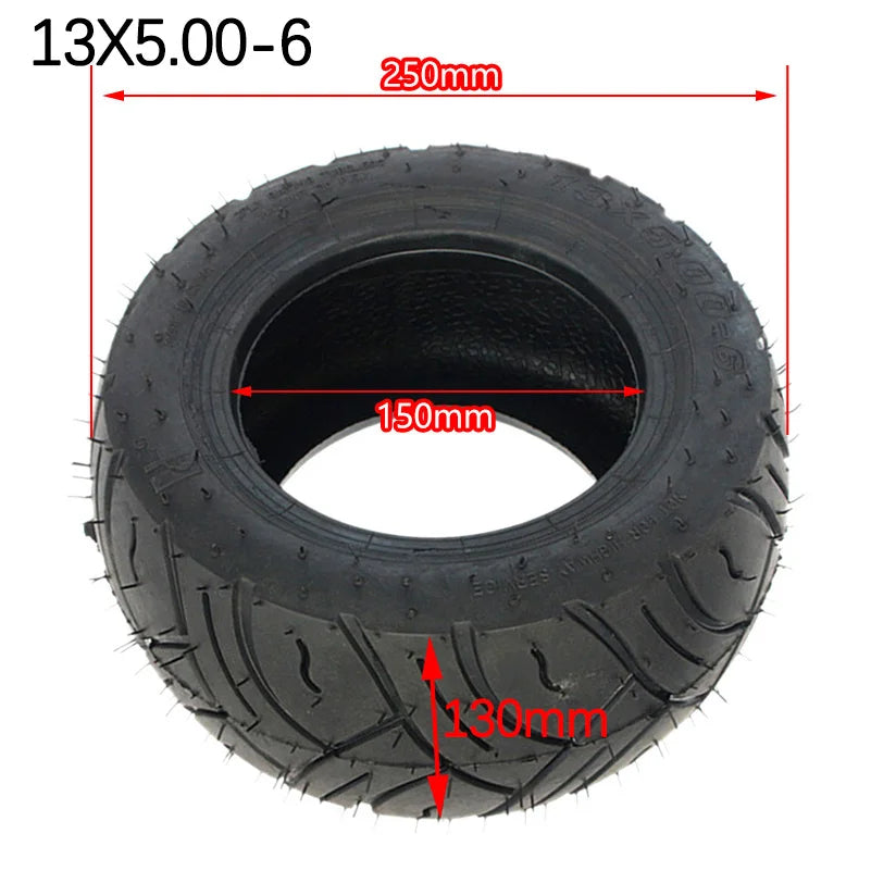 Dirt Bike Tires – 13x5.00-6 & 13x6.50-6 Tubeless Motorcycle Tires