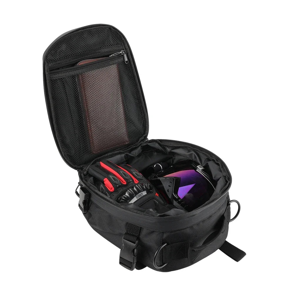 Motorcycle Backpack – KEMIMOTO Waterproof 7L–12L Expandable Riding Bag