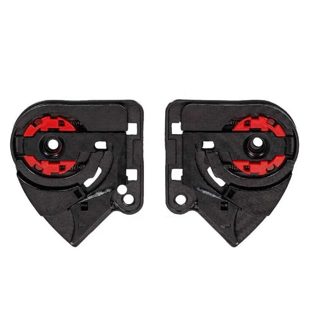 For LS2 FF390 FF397 FF801 FF323 1 Pair Motorcycle Helmet Visor Lock Base Windscreen Holder Base Shield Base Holder Replacement – ABS Army Green