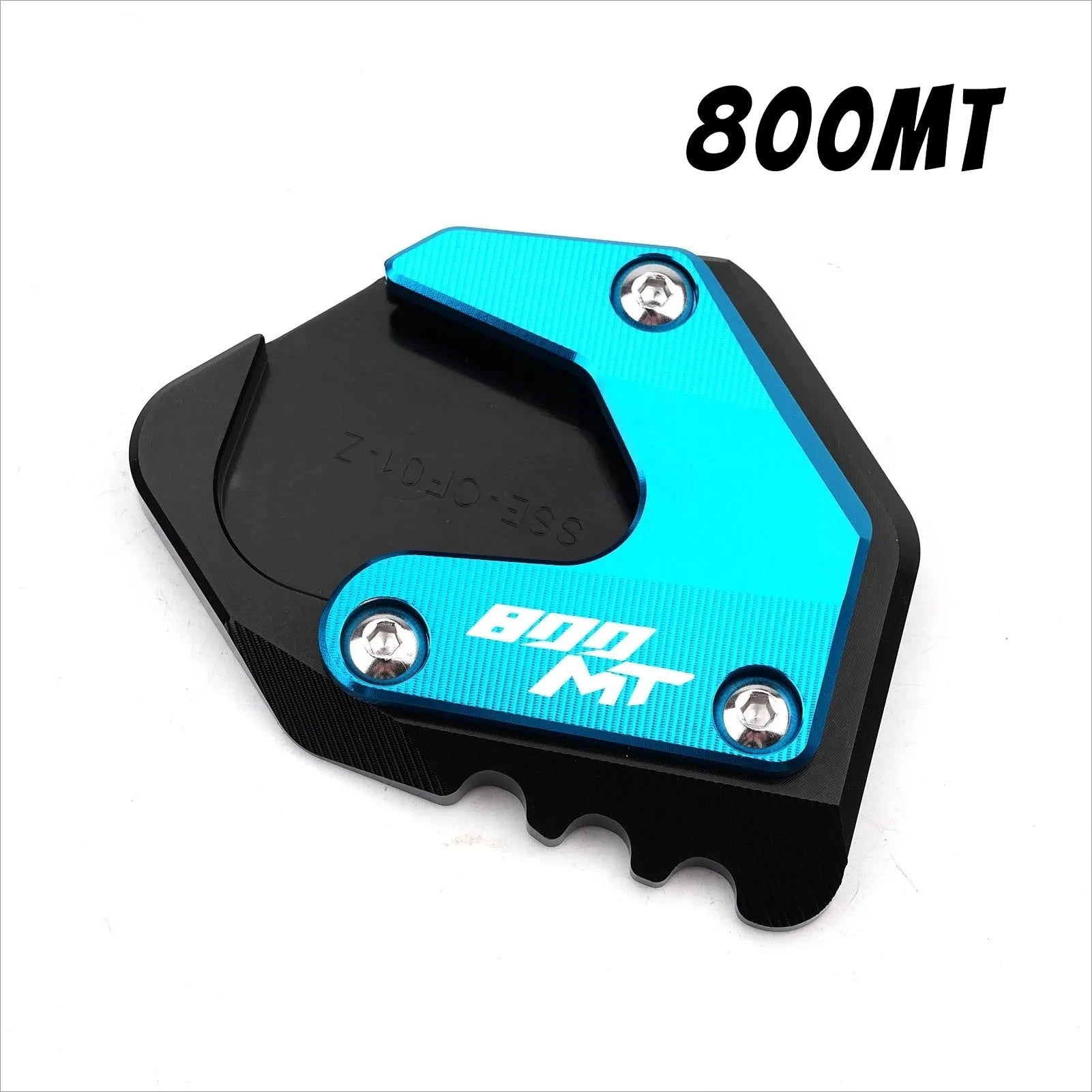 For CFMOTO 800MT CF 800 MT-X 1000 1000MTX 1000 MTX 2025 2026 Motorcycle Accessories Foot Kickstand Pad Side Stand Extender Plate – ZEXDDI Aluminum Gold Red Blue Sky Blue Grey Black