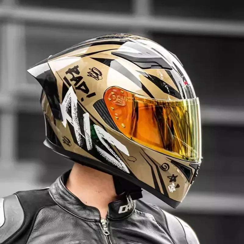 DOT Certified Full Face Off Road Racing Helmet