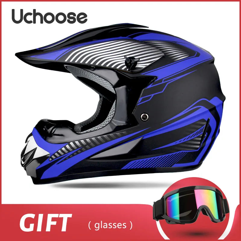 Full Face Motocross Helmet – MTB, Off-Road, Racing & Downhill Riding