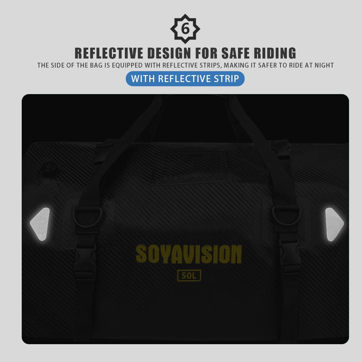 Motorcycle Backpack – Waterproof 20L/40L/66L Dry Travel Bag