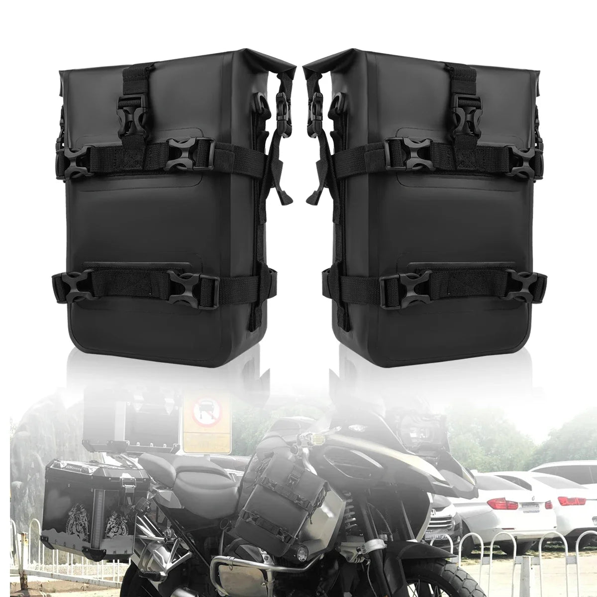 Motorcycle Backpack – Waterproof 8L–30L Cycling & Travel Bag