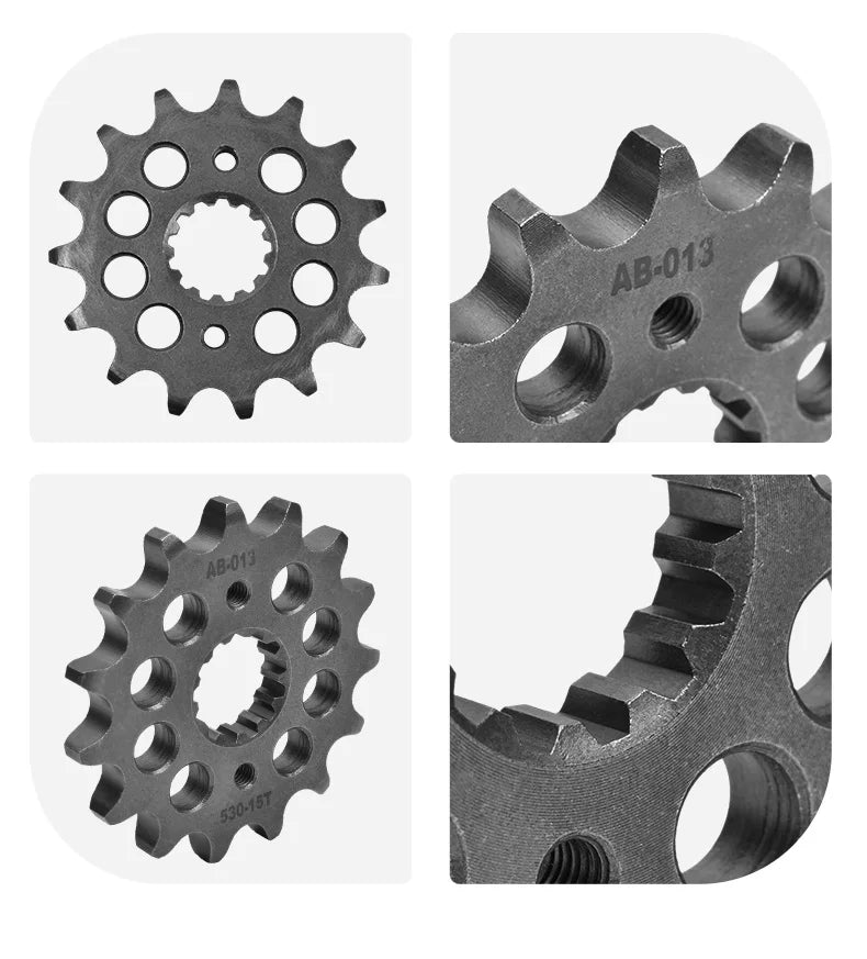 530 Front Sprocket 14T–17T Suzuki GSX