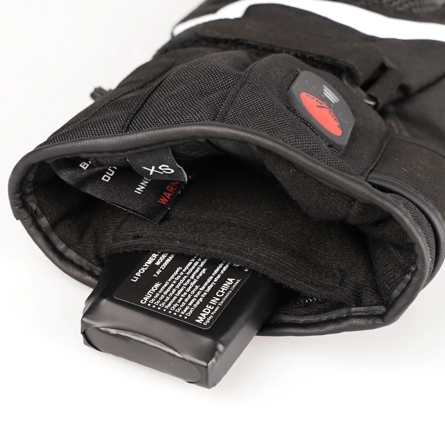 DW Heated Gloves Motorcycle Winter Heated Gloves Warm Waterproof Rechargeable Heating Thermal Gloves Snowmobile Battery Charger