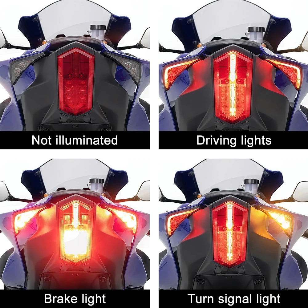 LED Turn Signal Bulbs – Integrated Rear Turn Signal Light for Yamaha YZF-R7