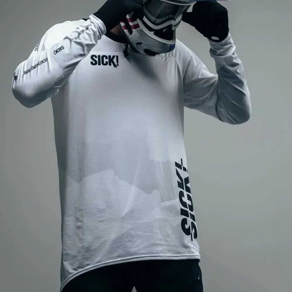 Motorcycle New Fabio S I C K Downhill Suit Off-road Endurance Race Quick-drying Racing Suit Sunscreen Breathable Cycling Suit