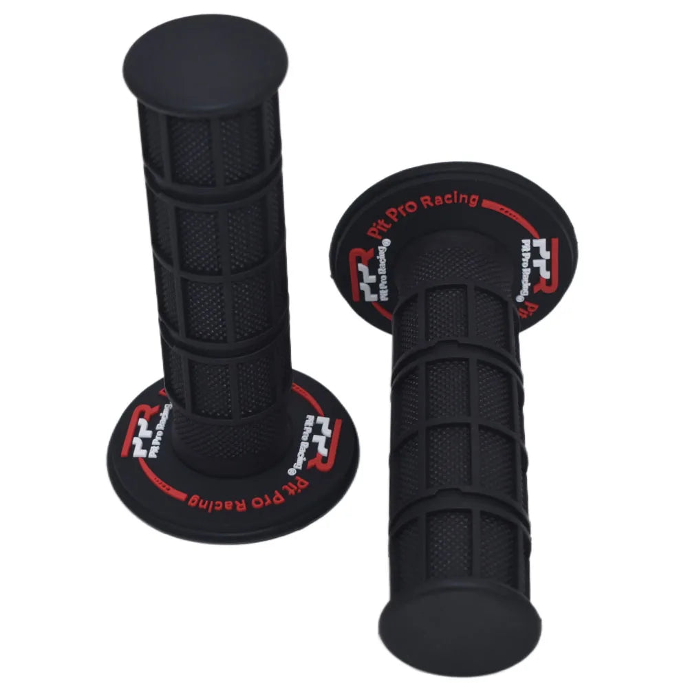 Pit Pro Racing Dirt Bike Handlebar Grips Colourful Soft Rubber Left 22mm Right 24mm Universal Anti-Slip Racing Grips for Pit Bike Motocross ATV Motorcycle – 21 Colors Ships from US/AU/DE (1 Pair)