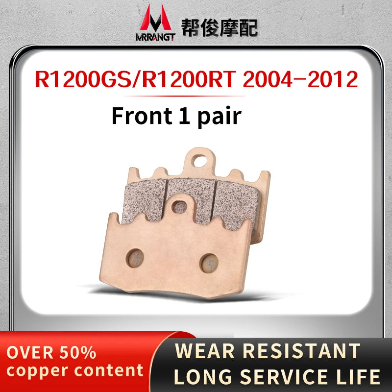 Sintered Metal Brake Pads for BMW R1200GS R1200RT R1250R R1250RT R1250SE R1250LE R1250GS ADV – Brake Pad Tools – Front / Rear – from $18