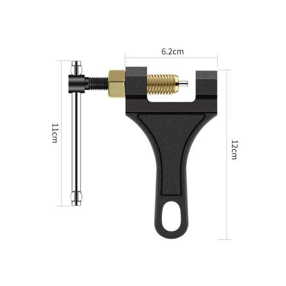 Motorcycle Chain Breaker & Link Separator Tool – 420 / 428 / 530 Chains – High Carbon Steel – ATV / Mower – $24