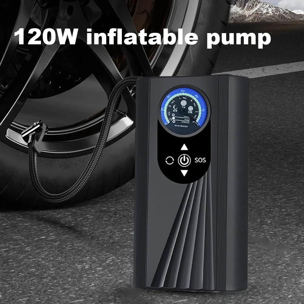 Portable Air Compressor – 150 PSI 12V Digital Tire Inflator