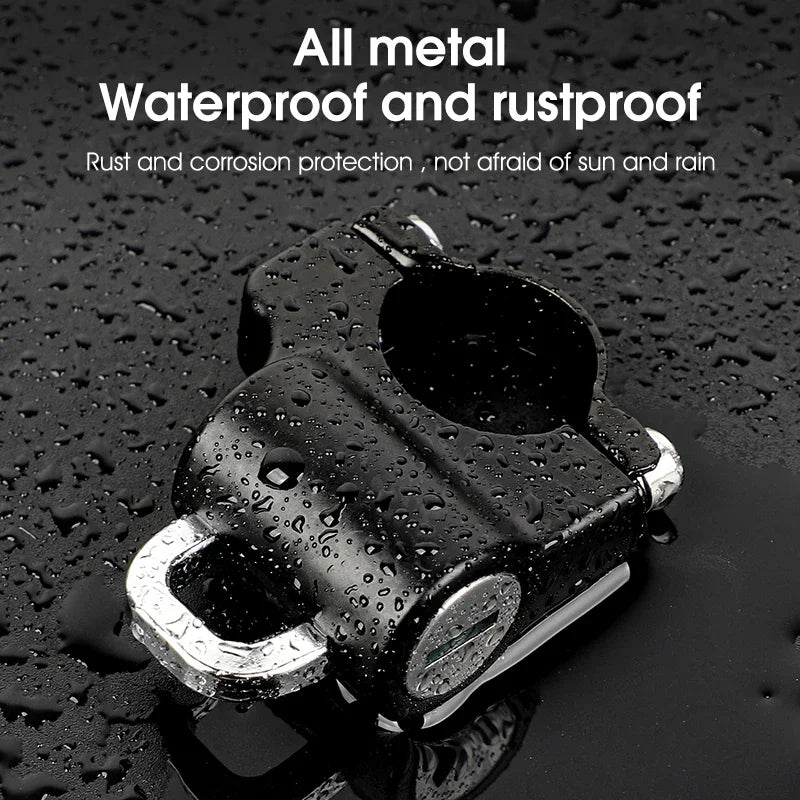 WEST BIKING Mini Bike Helmet Lock Portable Aluminum Alloy Bicycle Motorcycle Anti-theft Safety Lock MTB Road Bike Accessories