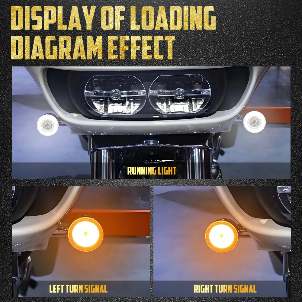 LED Turn Signal Bulbs – 1157 LED Indicator Light for Harley-Davidson
