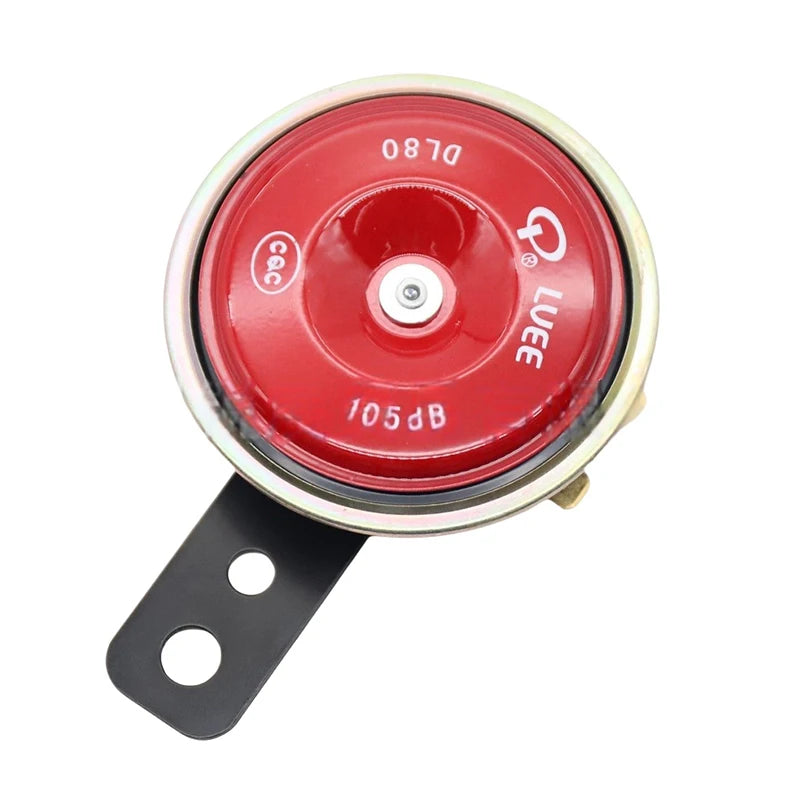 12V/48-60V 105db Universal Motorcycle Horn Honking high pitched Electriccar iron horn