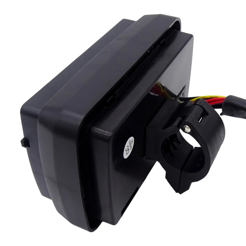 Motorcycle Speakers – 3-Inch Waterproof Stereo, FM Radio & Anti-Theft Alarm